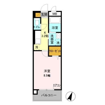 BEIS与野本町の物件間取画像